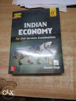 The Indian economy book (new) by Ramesh Singh 8th