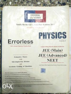 Universal Self Scorer, JEE MAINS Physics Volume