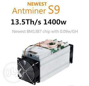 Used Miner Antminer S9 with Power supply