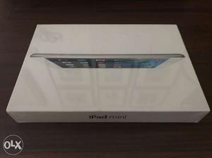 IPad mini, white and silver, with wifi. Unopened,