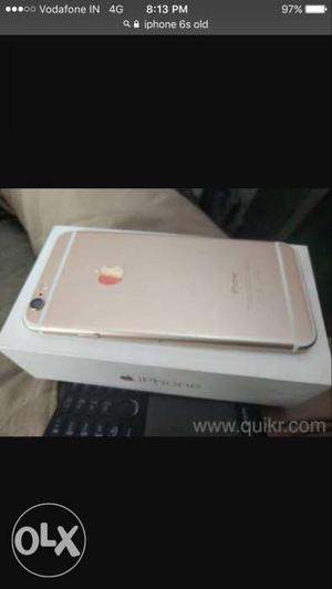 Iphone 6S, Rose gold, 64 GB with bill box, Original
