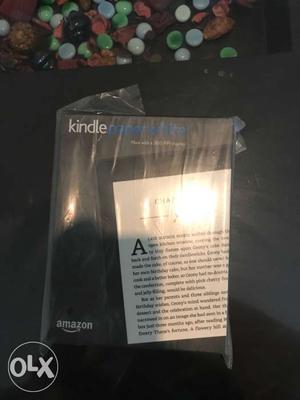 Kindle paper white with backlit display and wifi