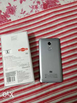 Mi note 4 Grey 3gb ram 32gb internal variant. In