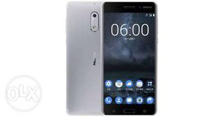 Nokia 6. Only 3 days old. Brand new silver