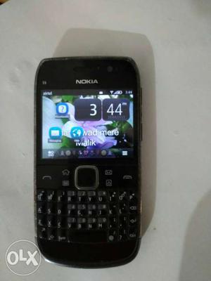 Nokia E6 touch and type. Good condition not any