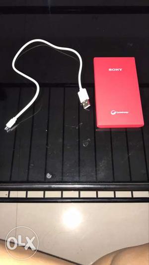 Poratble charger of sony dc 5V in very good