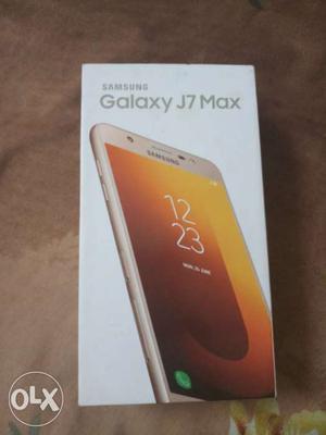 Samsung J7 Max Bill date  Not in use