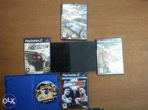Sony ps2 with 5 games