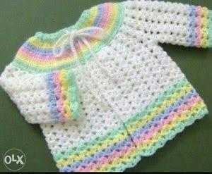 Baby sweaters in all colours