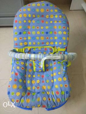 Baby's Blue And White Bouncer