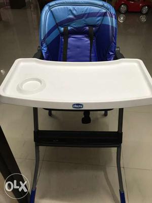 Baby's Blue And White Chicco High Chair