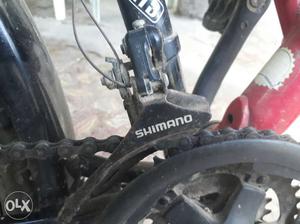 Black Shimano Bicycle