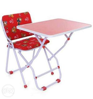 Brand new with packing cute table chair for kids.