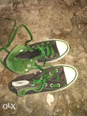 Converse All star shoe. Size 4UK colour black &