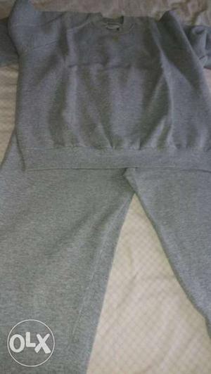 Gray colour Fleece Shirt And Pants
