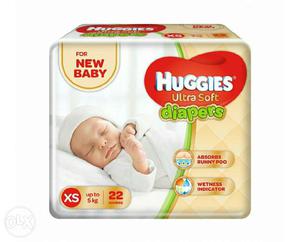 Huggies Ultra Soft for New Baby XS Size Diapers