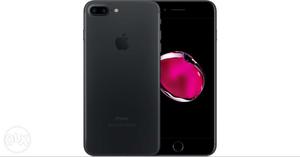 Iphone 7plus,matte black,128 gb, mint