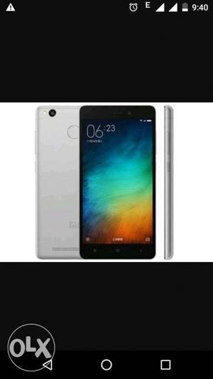 Mi3s prime but screen crack h thodi only 11 month
