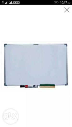 New White board (2 × 1.5) with duster and
