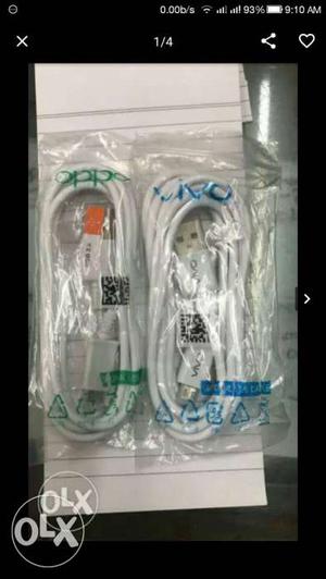 New seal pack two data cable original only.:-
