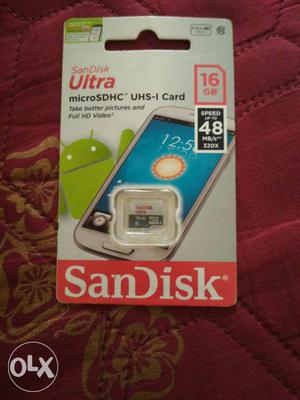 ORIGINAL sandisk ultra 16gb memory card
