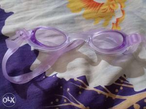 Purple Swimming Goggles