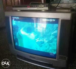 Sansui 24 inch greay clour tv.good condition. fix
