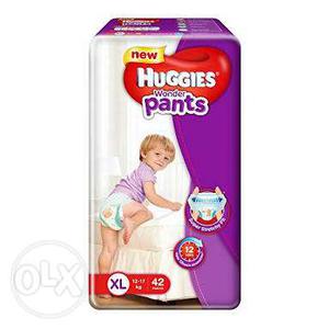 Sealed pack. XL size for kg. Huggies