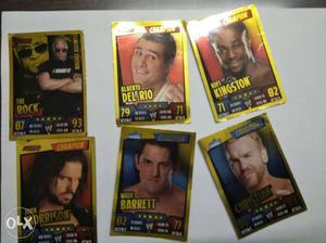 Slam attacks collectable cards MUST HAVE total of