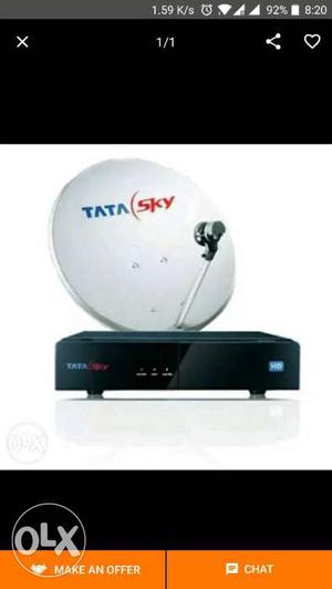 Tata Sky Satellite Dish Screenshot