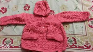 This is new home woven baby set for girls.This is