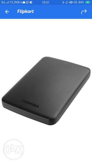 Toshiba 500 gb usb hard disk v good condition