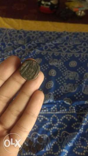 10 mughal copper coins