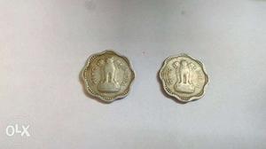 10 paisa old coin year  and  pair