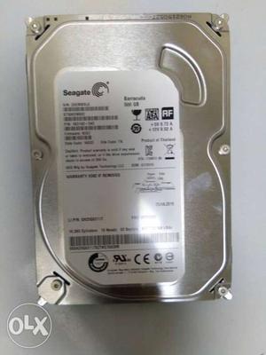 500 Gb not used seagate Hard-disk for sale