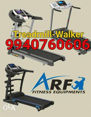 Black And Gray Treadmill in Avinashi Home Delivery Available