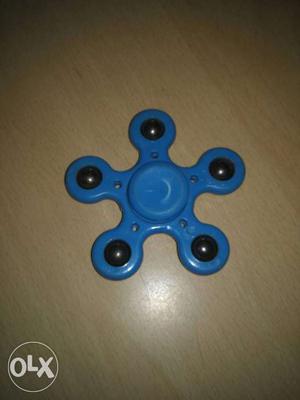 Blue 5-pointed Hand Spinner