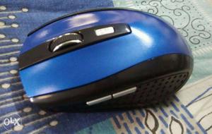 Blue And Black Optical Mouse