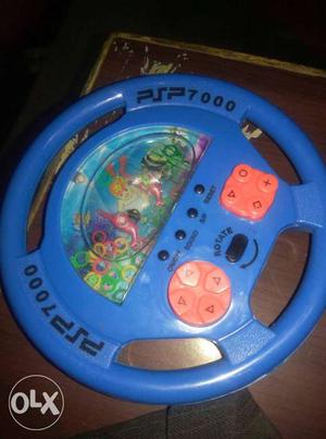 Blue PSP Racing Wheel