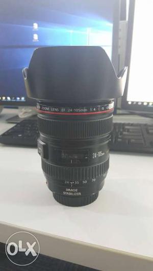 Canon  f4 L lens 4months used No bill Only