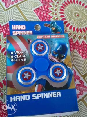 Captain America Hand Spinner Box