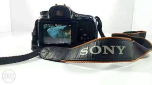 DSLR Sony alpha A58 with camera bag and bill copy