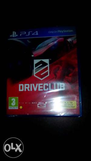 Drive club Ps4 New Sealed Pack