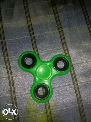 Green 3-axis Fidget Spinner