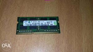 Green And Blue Samsung SO-DIMM Stick