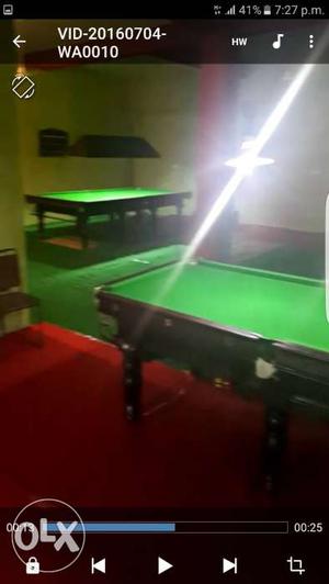 I want sell my 2 snooker table and 1 pool table