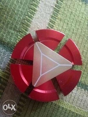 It is a iron man fidget spinner made of full iron