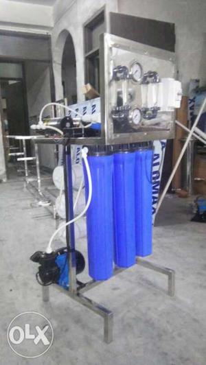 New commercial ro plant 100 lph