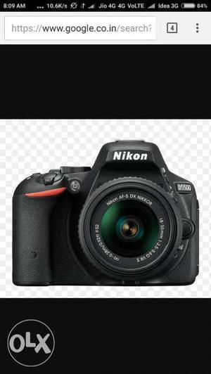 Nikon d dslr camera less used no.complaint