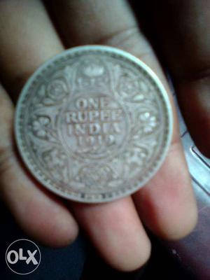 One Pound Brozer Coin